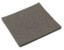 Ferris Manufacturing PolyMem Max Foam Dressing with Silver 4 X 4 Inch Square Sterile - 1045