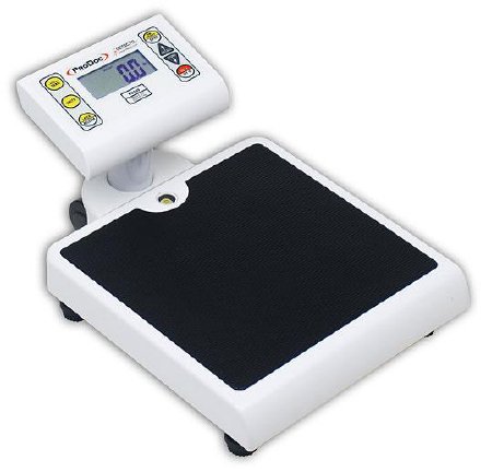 Detecto Scale ProDoc Platform Scale Digital LCD Display 480 lbs. AC Adapter / Battery Operated - PD200