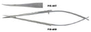 Miltex Padgett Dissecting Scissors Hood 4 Inch Length Surgical Grade Stainless Steel NonSterile Thumb Handle w/Spring Curved Blade Sharp/Sharp - PM-4957