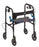 drive Clever-Lite - 4 Wheel Rollator Blue Adjustable Height / Folding Aluminum Frame - 10243