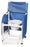 MJM International - Commode / Shower Chair With Arms PVC Frame - 118-3-FF-PS-18-10-QT-C