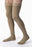BSN Medical Jobst Compression Stockings JOBST Thigh High X-Large Khaki Closed Toe - 115407