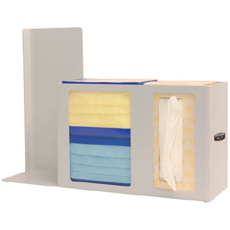 Bowman Manufacturing Bowman Hygiene Dispensing Station BOWMAN Quartz Beige ABS Plastic Manual Wall Mount - LD-007-DSDM