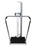 ProMed - Bariatric Floor Scale Digital LCD Display 800 lbs. Capacity Black AC Adapter / Battery Operated - 6857DHR