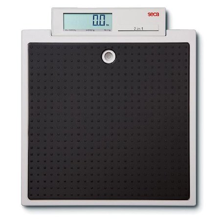 seca 876 - Floor Scale Digital LCD Display 550 lbs. / 250 kg Capacity Battery Operated - 8761321004