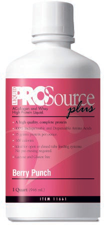 Medtrition/National Nutrition ProSource Plus Protein Supplement Berry Punch Flavor 32 oz. Bottle Ready to Use - 11661