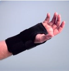 Darco International Deluxe Wrist Support Palmar Stay Foam Right Hand Black X-Large - 451-4010-60R