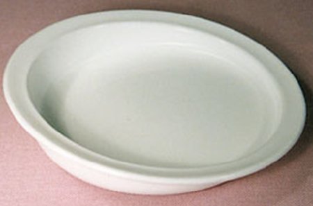 Alimed Scoop Plate Parsons White Reusable 9 Inch Diameter - 8057920