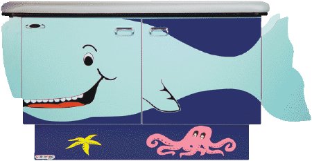 Goodtime Medical - Pediatric Exam Table - WHALE