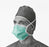 Medline - Surgical Mask Chamber Tie Closure One Size Fits Most Green NonSterile Not Rated Adult - NON27382