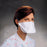 O&M Halyard Inc Particulate Respirator / Surgical Mask N95 Flat Fold Elastic Strap One Size Fits Most White - 62126