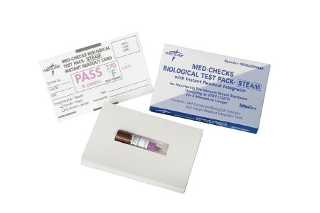 Med-Checks - Sterilization Biological Indicator Pack Steam - MDS200500IR