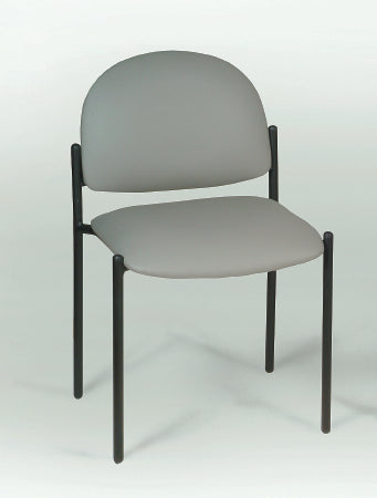 Hausmann Industries Comfort Plus Side Chair Nordic Blue Without Armrests Vinyl - 2159-704