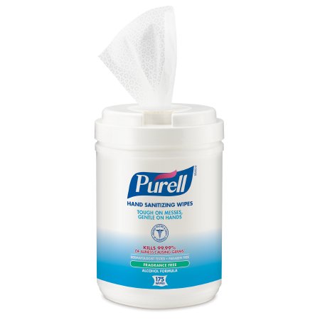 Purell - Hand Sanitizing Wipe 175 Count Ethyl Alcohol Wipe Canister - 9031-06