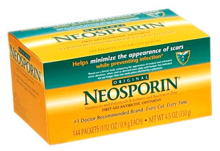 Neosporin - First Aid Antibiotic Ointment 0.9 Gram Individual Packet - 58232040029