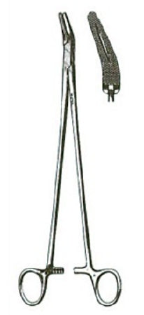 Miltex Needle Holder 10-1/2 Inch Angled Jaw - 8-122