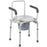 Mabis - Commode Chair Drop Arm Steel Frame Back Bar 14 Inch Seat Width - 520-1213-1900