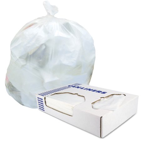 Heritage - Trash Bag 30 gal. White LLDPE 0.90 mil 30 X 36 Inch Star Seal Bottom Flat Pack - HERH6036TW