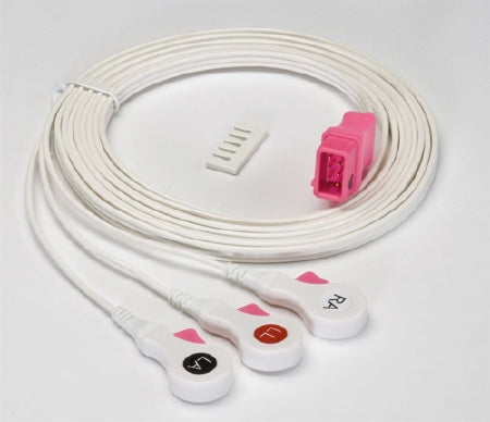 Cardinal Kendall DL 3 Lead Cable System Ribbon Cable, Disposable - 33103