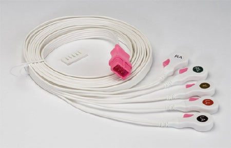 Cardinal Kendall DL 5 Lead Cable System Ribbon Cable, Disposable - 33105