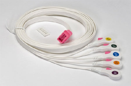 Cardinal Kendall DL Chest Lead Cable System Ribbon Cable, Disposable - 33111