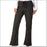 Fashion Seal Uniforms - Scrub Pants Flare Leg X-Large Black Female - 7077-XL