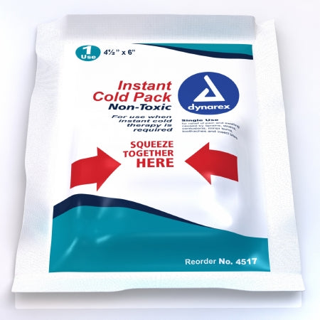 Dynarex Cold Pack General Purpose Junior 5 X 6 Inch Urea Based - 4517