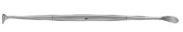 Aesculap - Tonsil Dissector / Pillar Retractor Hurd 9.25 Inch 12 mm Tip Double Ended Smooth and Slightly Sharp Rounded - OM660R