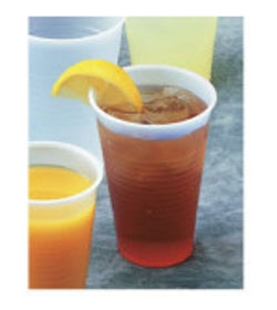 Lagasse Boardwalk Drinking Cup 16 oz. Translucent Plastic Disposable - BWKTRANSCUP16
