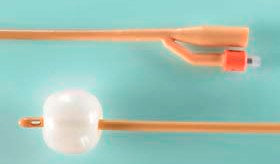 Lubri-Sil I.C. - Foley Catheter 2-Way Coude Tip 5 cc Balloon 12 Fr. Antimicrobial Coated Silicone - 0170SI12