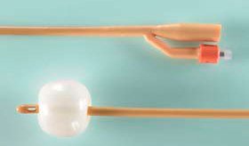 Bard Lubri-Sil I.C. Foley Catheter 2-Way Coude Tip 5 cc Balloon 14 Fr. Antimicrobial Coated Silicone - 0170SI14