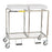 R & B Wire Products - Double Hamper Stand Leakproof 30 to 35 gal. Capacity Foot Pedal White ABS High Impact Lid - 684NB