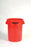 Rubbermaid Brute - Trash Can 32 gal. Round Red Plastic Open Top - RCP2632RED