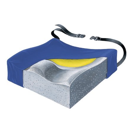 Skil-Care - Contoured Seat Cushion 16 W X 16 D X 3 H Inch Foam - 751610