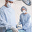 Standard Textile Surgical Gown Large Unisex Blue - 7566B185