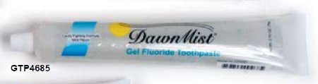 DawnMist - Toothpaste Mint Flavor 2.7 oz. Tube - GTP4685