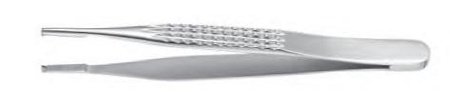 Miltex Padgett Tissue Forceps Lanes 7 Inch Surgical Grade Stainless Steel NonSterile NonLocking Thumb Handle Straight Cross Serrated Tips w/2 X 3 Teeth - PM-0322