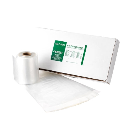 SPS Medical Supply - Sterilization Pouch Dry Heat 3 X 10 Inch Transparent Self Seal Nylon - NSP-405