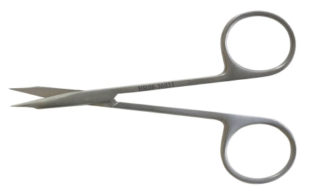 BR Surgical - Tenotomy Scissors Stevens 4-1/4 Inch Length Surgical Grade Stainless Steel NonSterile Finger Ring Handle Straight Sharp Tip / Sharp Tip - BR08-36011