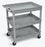Luxor - Tub Utility Cart 18 X 35-1/4 X 36-1/4 Inch Gray - TC111-G