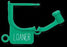 Key Surgical - Locking Tag Green 1 Inch - LT-310