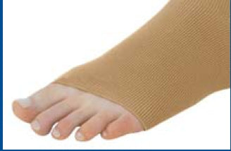 BSN Medical Jobst Anti-embolism Stockings JOBST Thigh High Large / Regular White Closed Toe - 111485