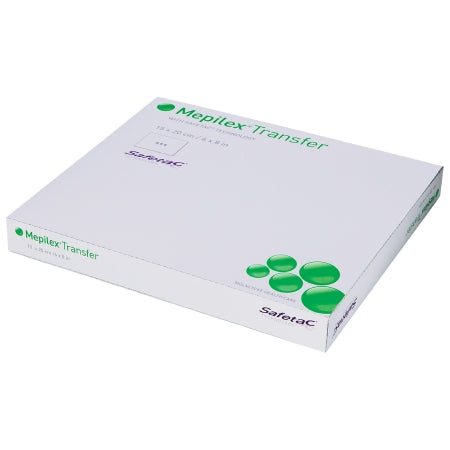 Mepilex Transfer - Thin Silicone Foam Dressing 6 X 8 Inch Rectangle Silicone Adhesive without Border Sterile - 294899