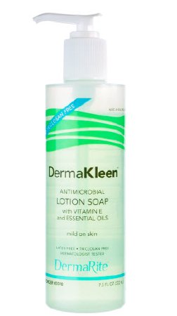 DermaKleen - Antimicrobial Soap Lotion 7.5 oz. Pump Bottle Scented - 0098
