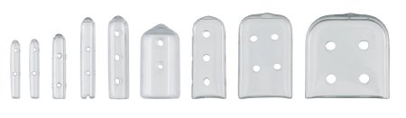 Tip-It - Instrument Tip Guard 3/16 X 1 Inch, Size 5, Vented, Clear - 3-2505C