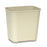 RJ Schinner Co - Fire-Resistant Trash Can 28 Quart Rectangular Beige Thermoset Polyester Open Top - FG254300BEIG