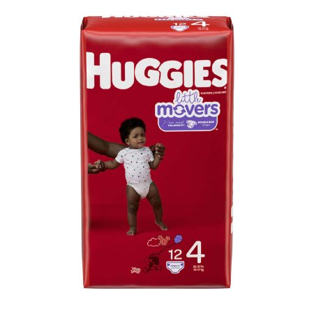 Kimberly Clark Huggies Snug & Dry Baby Diaper Tab Closure Size 4 Disposable Heavy Absorbency - 10518
