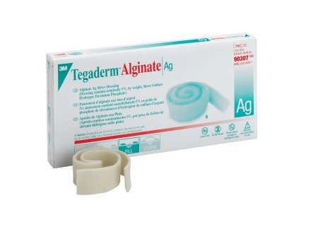 3M Tegaderm Alginate Ag - Silver Alginate Dressing 1 X 12 Inch Rope Sterile - 90307