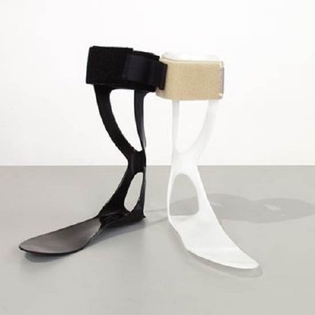 Swedish AFO - Foot Drop Splint 12 Inch Hook and Loop Strap Closure Male up to 12 Left Foot - 55472107