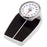 Health O Meter - Floor Scale Dial Display 400 lbs. Capacity Black / White Analog - 160LBS
